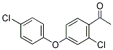 Ethanone,1-[2-chloro-4-(4-chlorophenoxy)phenyl]