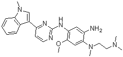 N1-[2-(diMethylaMino)ethyl]-5-Methoxy-N1-Methyl-N4-[4-(1-Methyl-1H-indol-3-yl)-2-pyriMidinyl]benzene-1,2,4-triamine