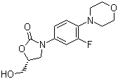 2-Oxazolidinone,3-[3-fluoro-4-(4-morpholinyl)phenyl]-5-(hydroxymethyl)-, (5R)