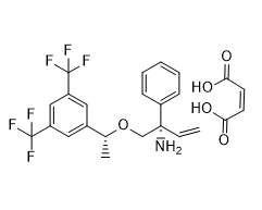 (S)-1-((R)-1-(3,5-bis(trifluoroMethyl)phenyl)ethoxy)-2-phenylbut-3-en-2-aMine Maleic acid