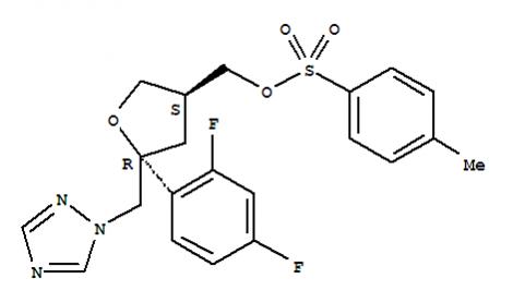 D-threo-Pentitol,2,5-anhydro-1,3,4-trideoxy-2-C-(2,4-difluorophenyl)-4-[[[(4-methylphenyl)sulfonyl]oxy]methyl]-1-(1H-1,2,4-triazol-1-yl)