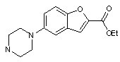 ethyl 5-(piperazin-1-yl)benzofuran-2-carboxylate