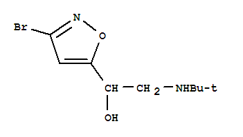 5-Isoxazolemethanol,3-bromo-a-[[(1,1-dimethylethyl)amino]methyl]