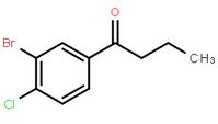 1-(3-bromo-4-chlorophenyl)butan-1-one
