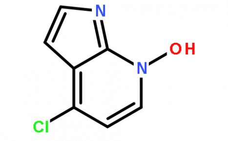 1H-Pyrrolo[2,3-b]pyridine, 4-chloro-, 7-oxide