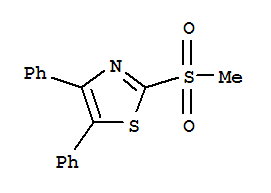 Thiazole,2-(methylsulfonyl)-4,5-diphenyl