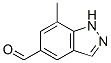 1H-Indazole-5-carboxaldehyde, 7-methyl- (9CI)
