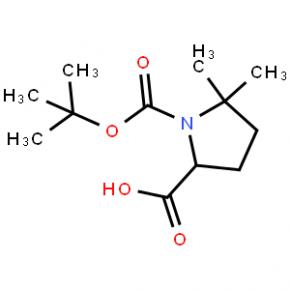 (S)-1-(tert-Butoxycarbonyl)-5,5-dimethylpyrrolidine-2-carboxylic acid