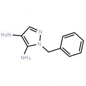 1H-Pyrazole-4,5-diamine, 1-(phenylmethyl)