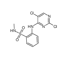 Benzenesulfonamide, 2-[(2,5-dichloro-4-pyrimidinyl)amino]-N-methyl