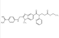 ethyl 3-[[2-[(4-carbamimidoylanilino)methyl]-1-methylbenzimidazole-5-carbonyl]-pyridin-2-ylamino]propanoate  429658-95-7