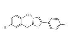 2-[(5-bromo-2-methylphenyl)methyl]-5-(4-fluorophenyl)thiophene  1030825-20-7