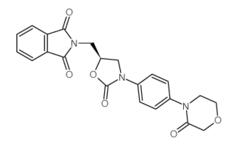 (S)-2-((2-Oxo-3-(4-(3-oxomorpholino)phenyl)oxazolidin-5-yl)methyl)isoindoline-1,3-dione  446292-08-6