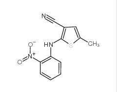 5-Methyl-2-[(2-nitrophenyl)amino]-3-thiophenecarbonitrile  138564-59-7