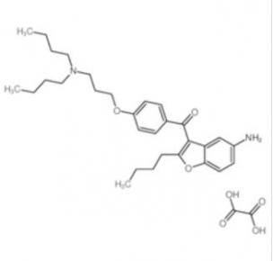 (5-Amino-2-butylbenzofuran-3-yl)(4-(3-(dibutylamino)propoxy)phenyl)methanone oxalate  500791-70-8