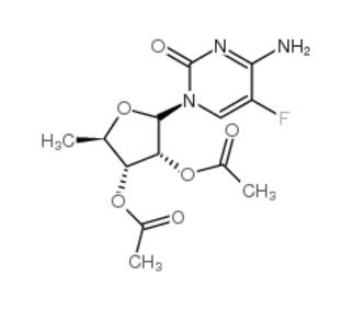 2,3-di-O-acetyl-5-deoxy-5-fluorocytidine  161599-46-8
