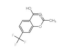 2-acetyloxy-4-(trifluoromethyl)benzoic acid  322-79-2