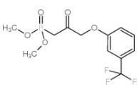 1-dimethoxyphosphoryl-3-[3-(trifluoromethyl)phenoxy]propan-2-one;	Dimethyl [2-Oxo-3-[3-(trifluoromethyl)phenoxy]propyl]phosphonate  54094-19-8