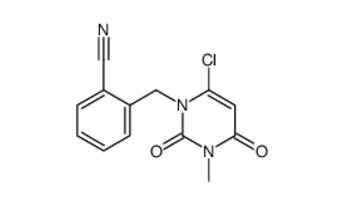 2-((6-Chloro-3-methyl-2,4-dioxo-3,4-dihydropyrimidin-1(2H)-yl)methyl)benzonitrile  865758-96-9