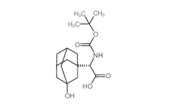 (2S)-2-((tert-Butoxycarbonyl)amino)-2-(3-hydroxyadamantan-1-yl)acetic acid  361442-00-4