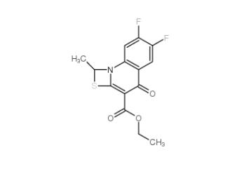 Ethyl 6,7-difluoro-1-methyl-4-oxo-1,4-dihydro-[1,3]thiazeto[3,2-a]quinoline-3-carboxylate  113046-72-3