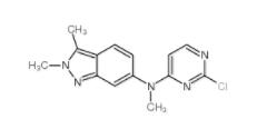 N-(2-Chloropyrimidin-4-yl)-N,2,3-trimethyl-2H-indazol-6-amine  444731-75-3