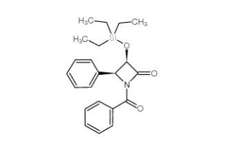 (3R,4S)-1-benzoyl-4-phenyl-3-triethylsilyloxyazetidin-2-one  149249-91-2