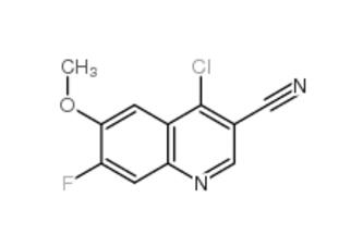 4-Chloro-7-fluoro-6-methoxyquinoline-3-carbonitrile  622369-40-8