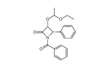 (3R,4S)-1-Benzoyl-3-(1-ethoxyethoxy)-4-phenyl-2-azetidinone  201856-53-3