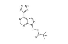 [4-(1H-pyrazol-4-yl)-7H-pyrrolo[2,3-d]pyrimidin-7-yl]methyl 2,2-dimethylpropanoate  1146629-77-7