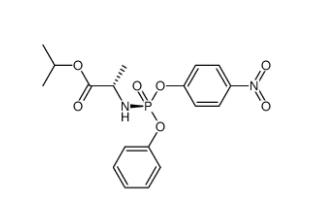(S)-2-[(S)-(4-nitro-phenoxy)-phenoxy-phosphorylamino]propionic acid isopropyl ester  1256490-31-9