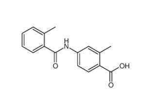 2-Methyl-4-[(2-methylbenzoyl)amino]benzoic acid  317374-08-6