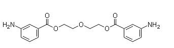 Diethylene glycol bis(m-aminobenzoate)  26383-70-0