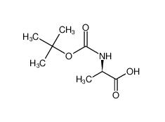 (2R)-2-[(2-methylpropan-2-yl)oxycarbonylamino]propanoic acid  7764-95-6