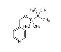4-(((tert-Butyldimethylsilyl)oxy)methyl)pyridine  117423-41-3