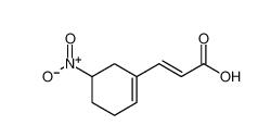 (E)-3-(5-nitrocyclohexen-1-yl)prop-2-enoic acid 899809-64-4