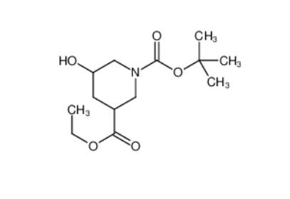 Ethyl N-Boc-5-hydroxypiperidine-3-carboxylate  1272756-00-9