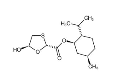 (2R,5R)-5-Hydroxy-1,3-oxathiolane-2-carboxylic acid (1R,2S,5R)-5-methyl-2-(1-methylethyl)cyclohexyl ester  147126-62-3