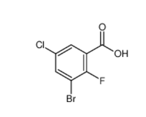 3-bromo-5-chloro-2-fluorobenzoic acid  1269232-93-0