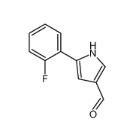 5-(2-Fluorophenyl)-1H-pyrrole-3-carbaldehyde  881674-56-2
