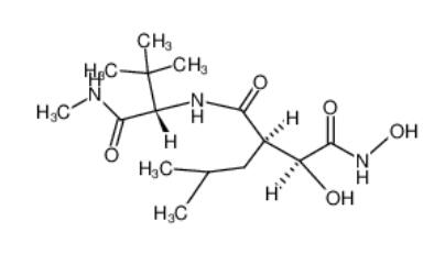(2R,3S)-N-[(2S)-3,3-dimethyl-1-(methylamino)-1-oxobutan-2-yl]-N,3-dihydroxy-2-(2-methylpropyl)butanediamide  154039-60-8