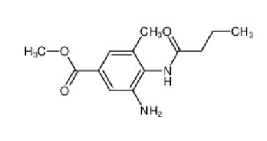 Methyl 4-(butyrylamino)-5-methyl-3-aminobenzoate  675882-71-0