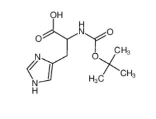 2-[(tert-Butoxycarbonyl)amino]-3-(1H-imidazol-4-yl)propanoic acid  50654-94-9