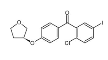 Methanone, (2-chloro-5-iodophenyl)[4-[[(3S)-tetrahydro-3-furanyl]oxy]phenyl]-  915095-87-3