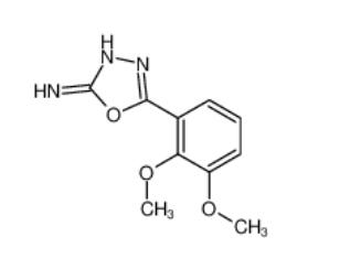 5-(2,3-dimethoxyphenyl)-1,3,4-oxadiazol-2-amine  1016783-13-3
