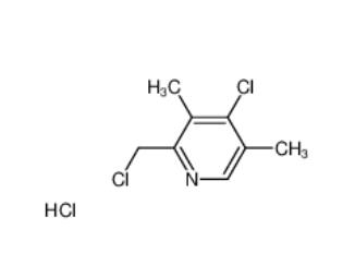 4-chloro-2-(chloromethyl)-3,5-dimethylpyridine  142885-96-9