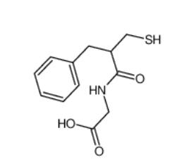 2-[(2-benzyl-3-sulfanylpropanoyl)amino]acetic acid  76721-89-6