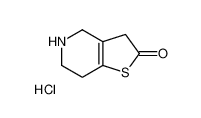 4,5,6,7-tetrahydro-3H-thieno[3,2-c]pyridin-2-one,hydrochloride  951380-43-1