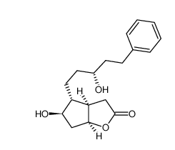 (3aR,4R,5R,6aS)-5-hydroxy-4-[(3R)-3-hydroxy-5-phenylpentyl]-3,3a,4,5,6,6a-hexahydrocyclopenta[b]furan-2-one  145667-75-0