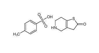 4,5,6,7-Tetrahydrothieno[3,2-c]pyridin-2(3H)-one 4-methylbenzenesulfonate  178688-49-8